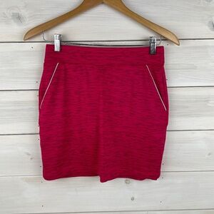 Dunning Dahlia Red Golf Skort Athletic Skirt - NWT
